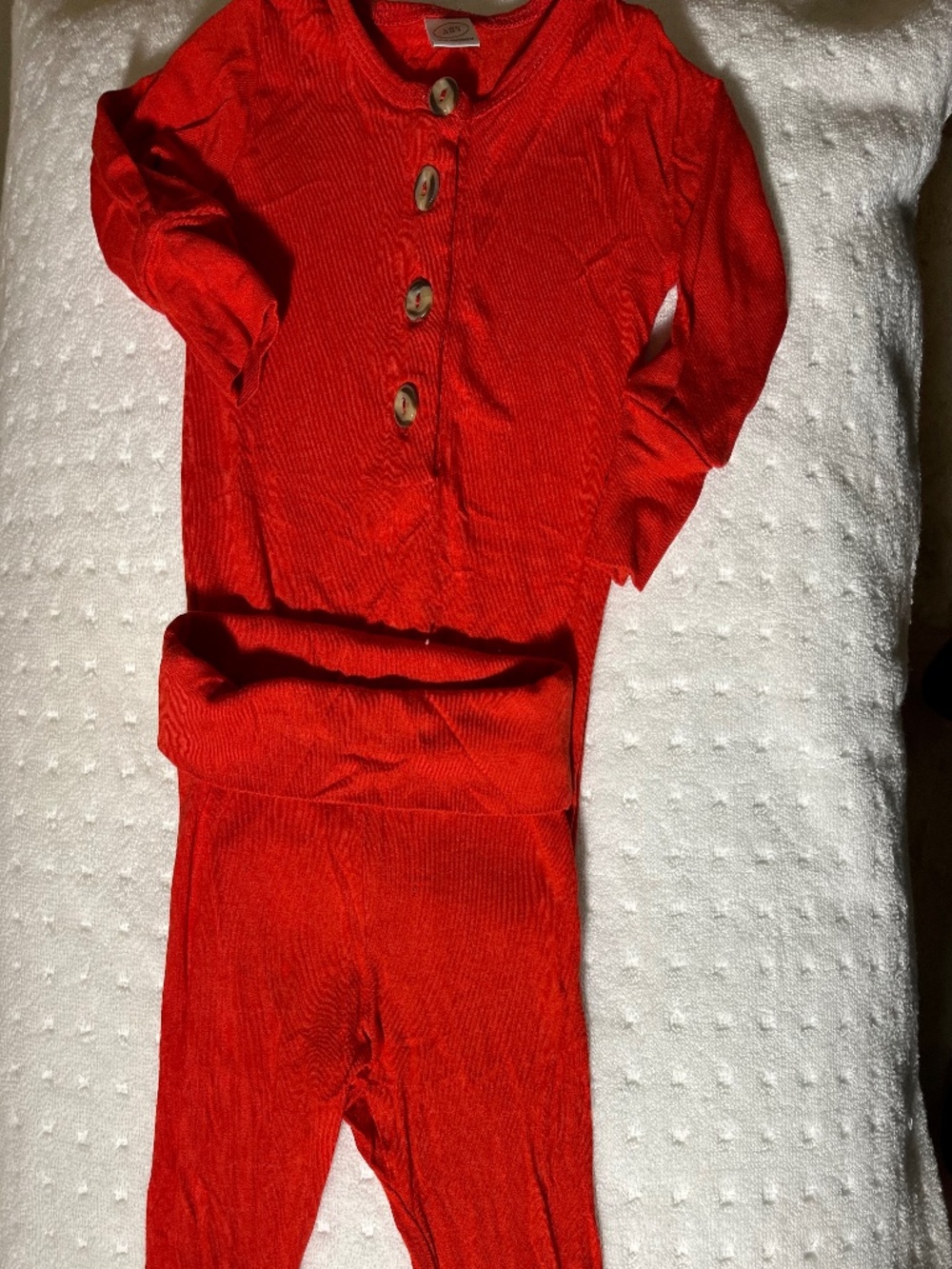 Lou Lou  3-6 month  outfit in Red